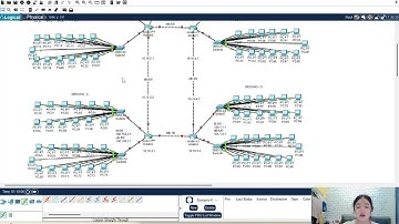 SIMULASI JARINGAN KOMPUTER 100 PC || Project UAS