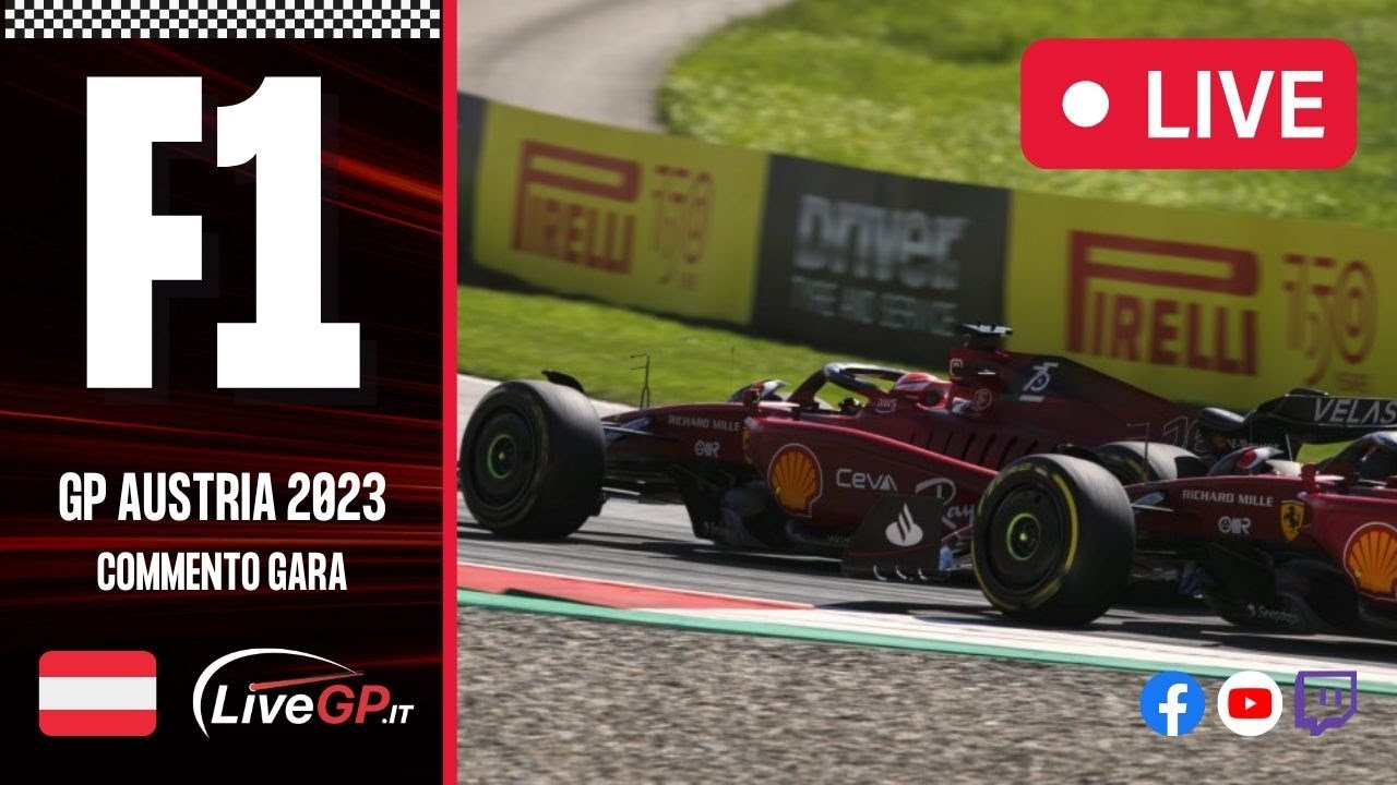 F1 GP Austria 2023 - Commento LIVE Gara