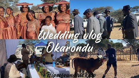 Herero Wedding || Namibian youtubers||Okarondu||#HipeefoundhisRose👰🌹💍
