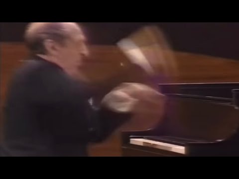God of music Vladimir Horowitz destroys the world with his orchestral, cataclysmic sound.