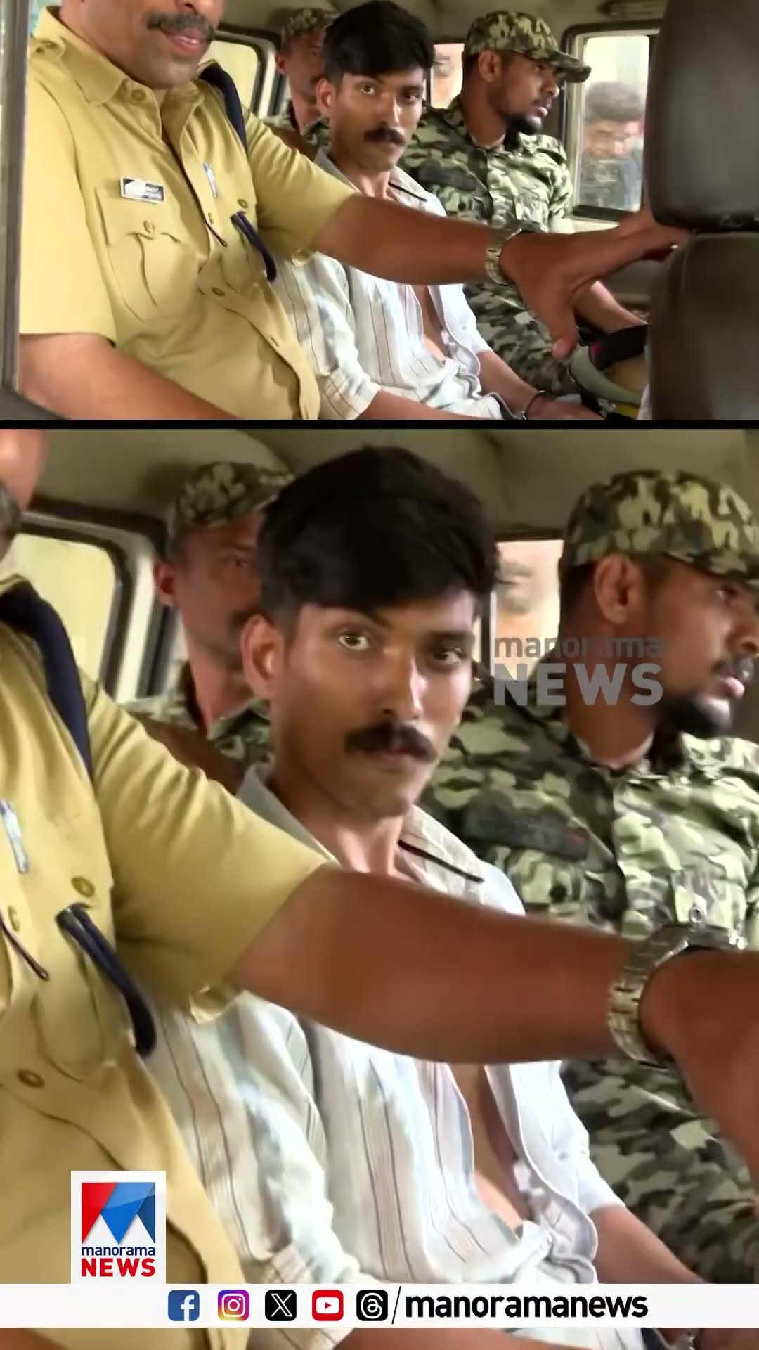 മാധ്യമങ്ങൾക്ക് നേരെ ചുംബന ആം​ഗ്യം കാണിച്ച്  ഉമ്മയെ വെട്ടിക്കൊന്ന ലഹരിക്കടിമയായ പ്രതി #kozhikode