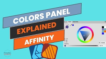 The Color Panel Explained: Affinity