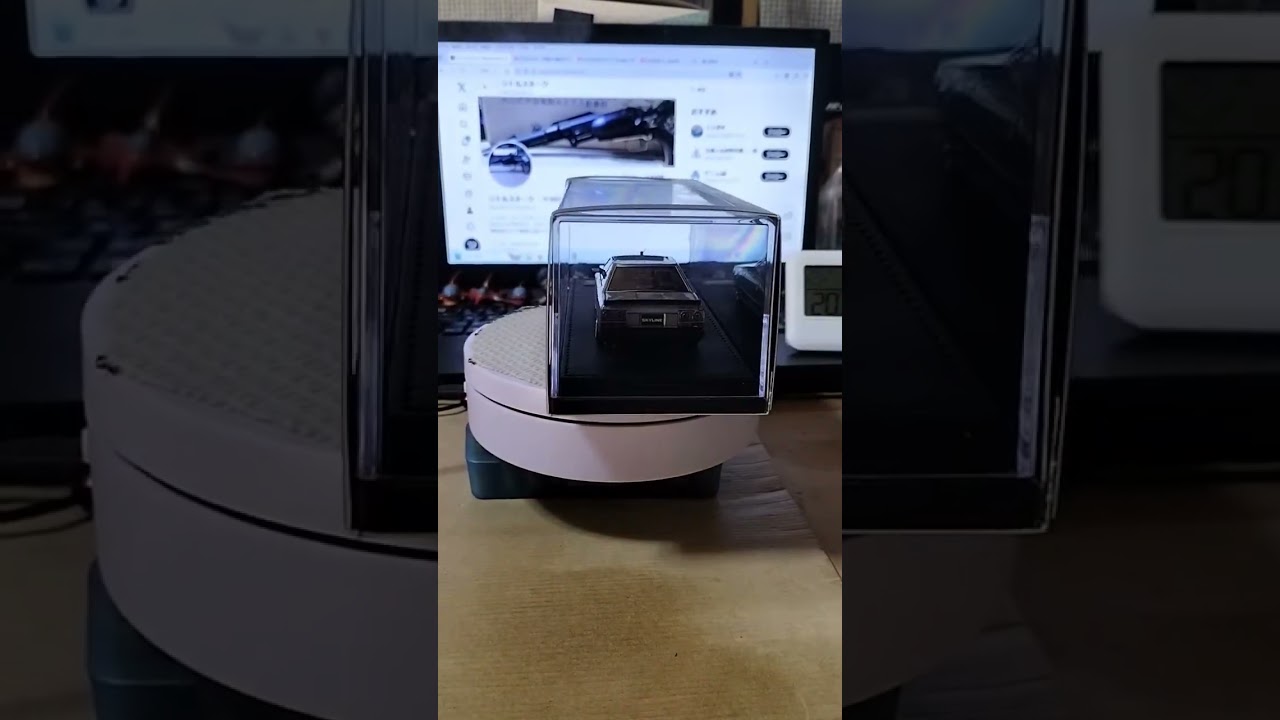 ignition model(イグニッションモデル)日産　スカイラインRSターボ（銀黒）鉄仮面