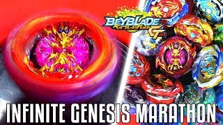 TRUELY INFINITE: BIG BANG GENESIS INFINITE VS BEYBLADE BURST GT MARATHON!