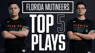 Frosty's INCREDIBLE 1v4 ACE, Mutineers DOMINATE FaZe \& More — Top 5 @MiamiHeretics Plays of 2020