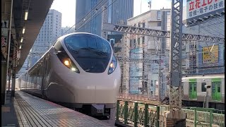 新橋駅10:49通過『常磐線E657系K6編成 特急ひたち9号 いわき行き』