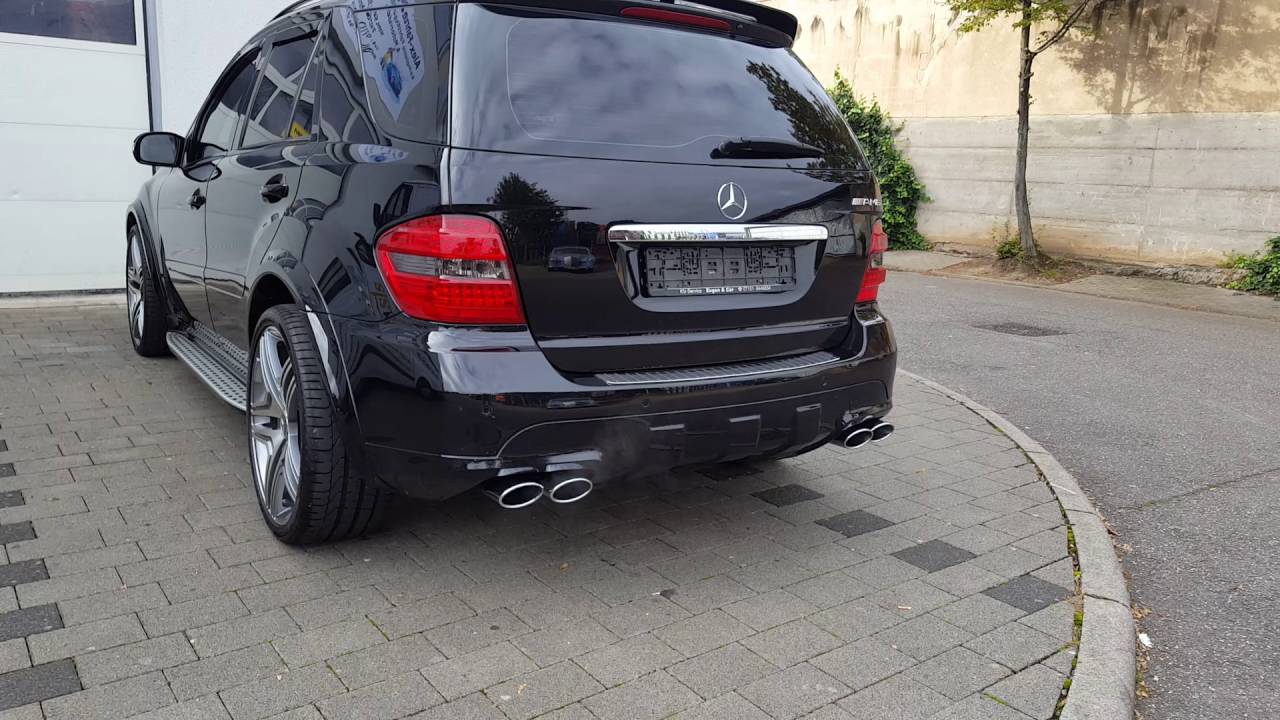 Mercedes ml w164 обвес