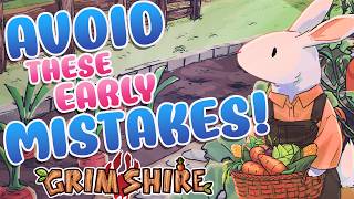 Tips and Tricks for Best Start in Grimshire | Beginners Guide | Early Game &amp; How To Beat Year 1