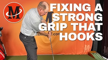 Fixing A Strong Grip That Hooks // Malaska Golf