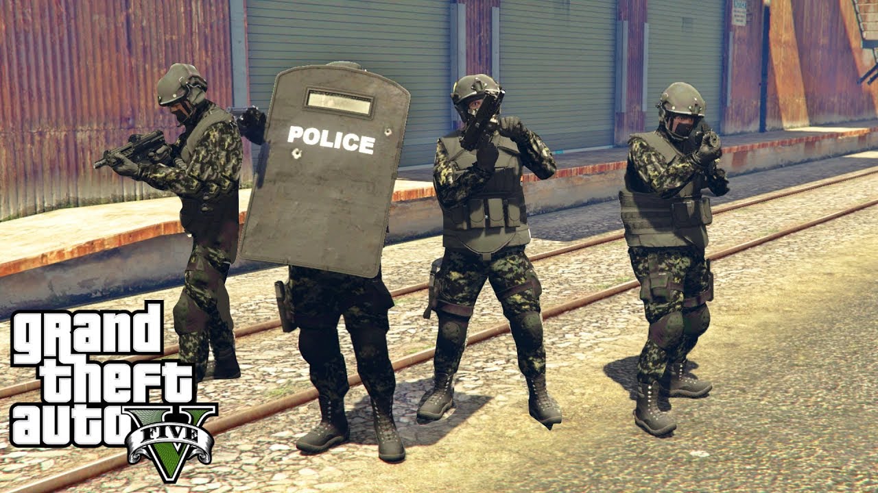 GTA 5 - SWAT Team Patrol! LSPDFR Play As A Cop Episode #147 (LSPD SWAT ...