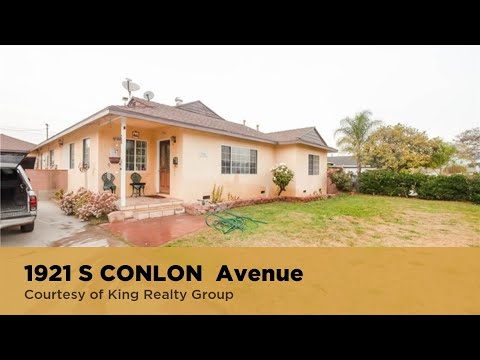 1921 S CONLON Avenue, West Covina, CA home video tour