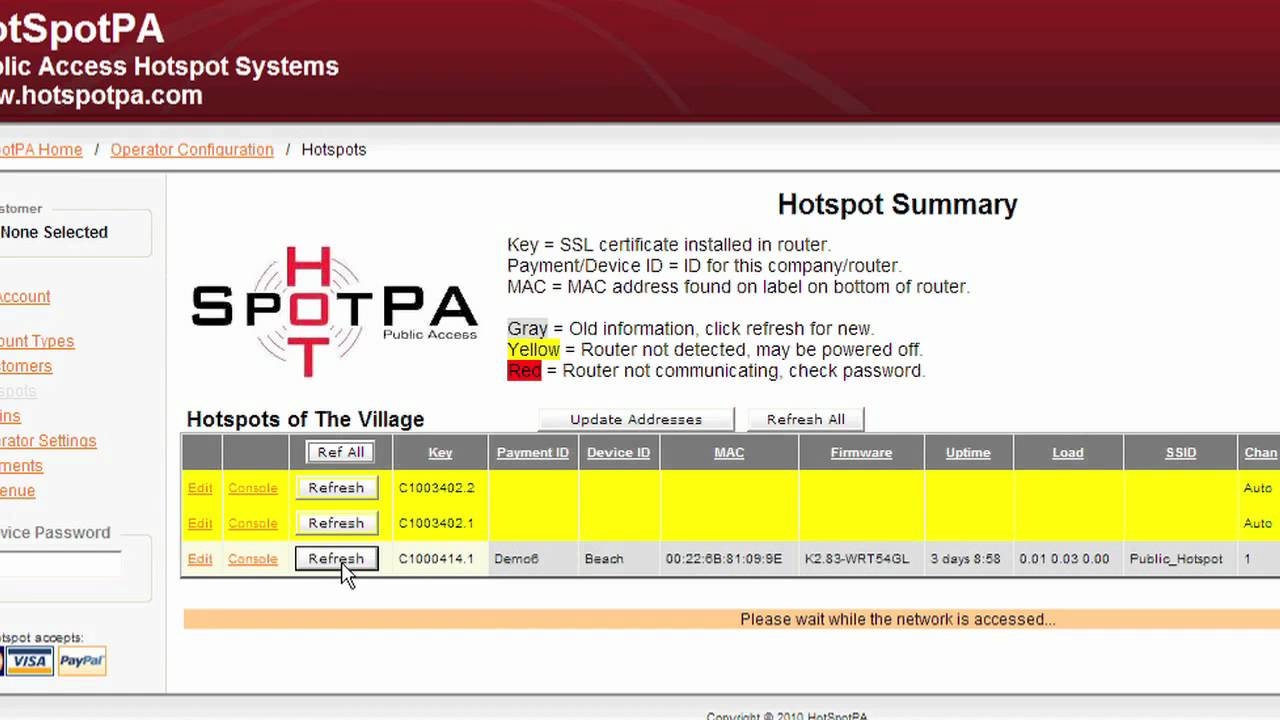 HotSpotPA Set Up Guide