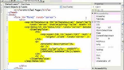 Consuming RSS with ASP.NET 2.0
