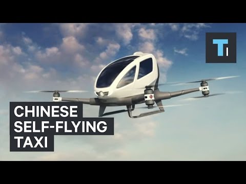 Chinese self-flying taxi