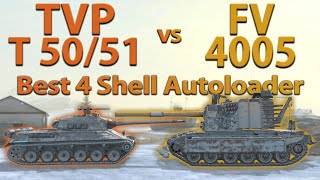 WOT Blitz Face Off || FV4005 vs TVP T 50/51