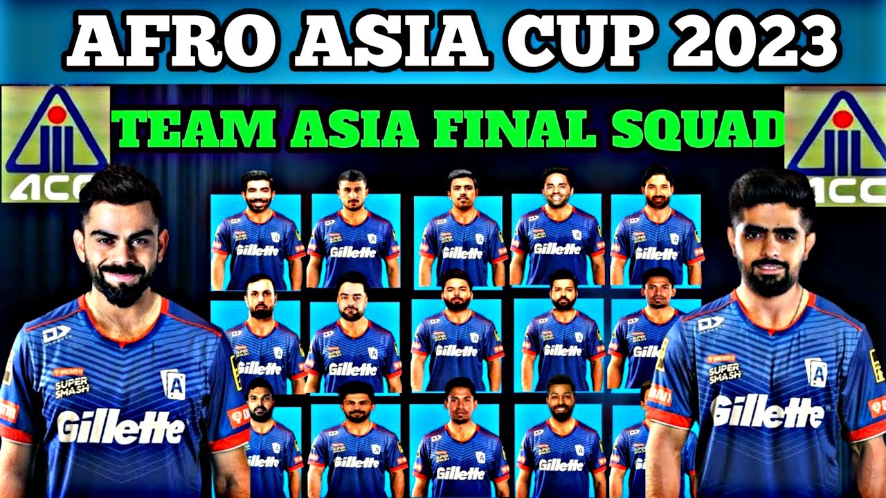 Afro Asia Cup 2023 Afro Asia Cup 2023 Squad Afro Asia Cup YouTube