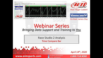 1-5 Race Studio 2 Analysis Time Compare Bar - Live Webinar with James Clay - 4/14/2020