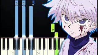 Video thumbnail of "Hunter X Hunter - Opening 1 Departure! (Piano Tutorial)"