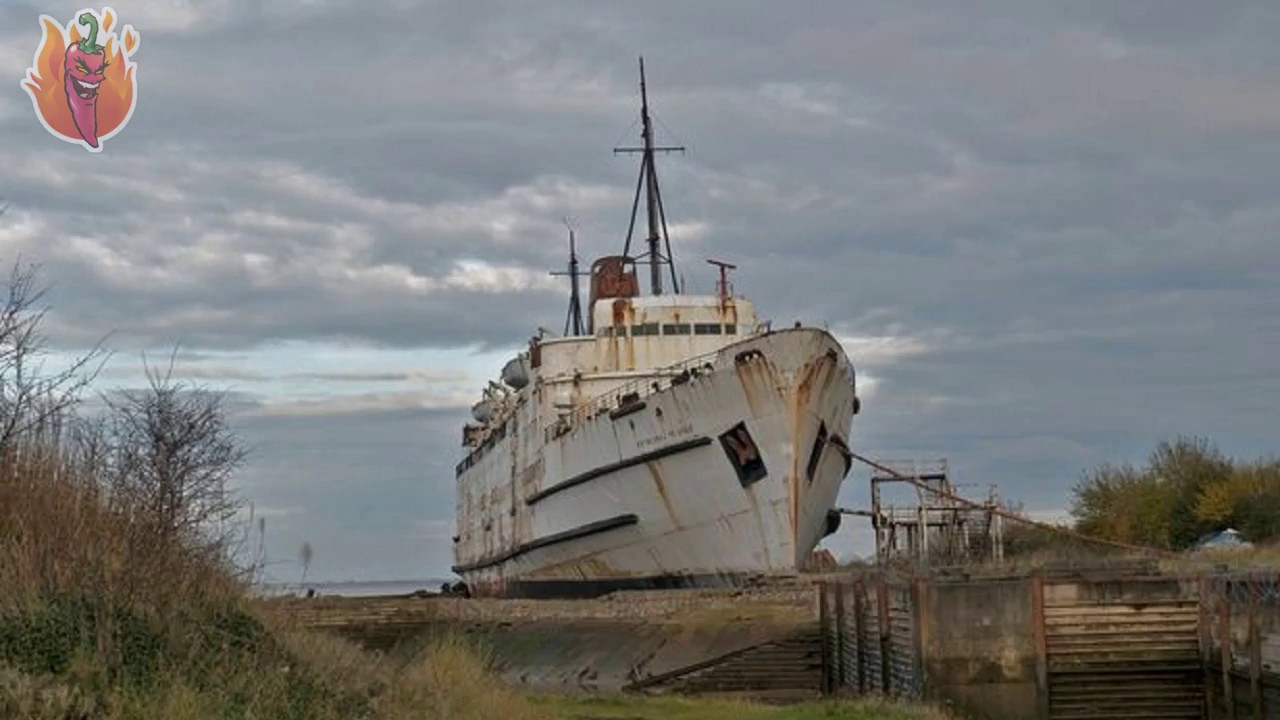 Abandoned WW2 Submarines Wreck. Abandoned Steam Locomotives And Trains