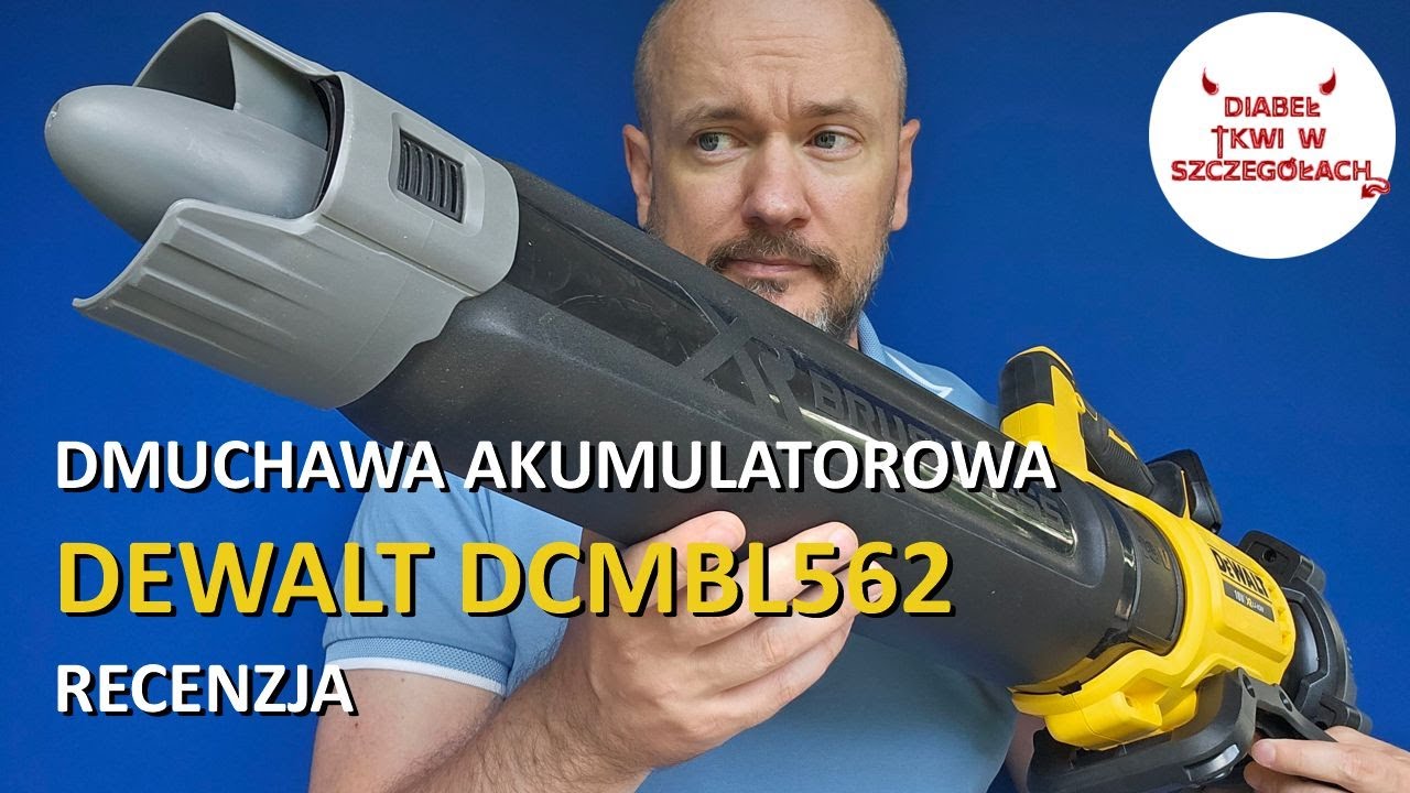 Test dmuchawy akumulatorowej DeWalt DCMBL562 18V