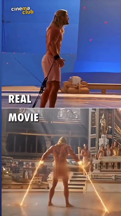 Reel vs Real | Zeus Flick Thor Scene