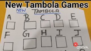 NEW STYLE TAMBOLA/GROUP GAMES/KITTY PARTY GAMES/BIRTHDAY PARTY GAMES/FAMILY GAMES/LADIES KITTY GAMES