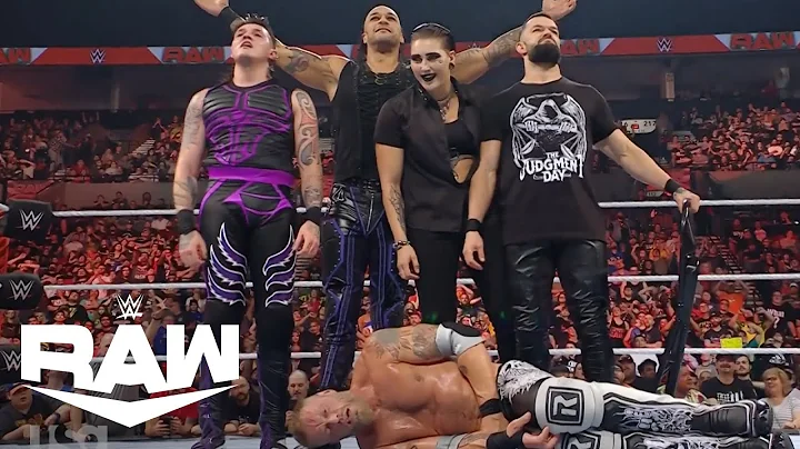 Rey Mysterio Leaves Edge Exposed to Judgment Day | WWE Raw Highlights 9/12/22 | WWE on USA