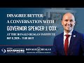 Disagree better a conversation with governor spencer j cox
