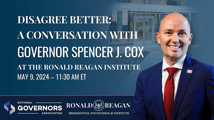 Disagree Better: A Conversation With Governor Spencer J. Cox