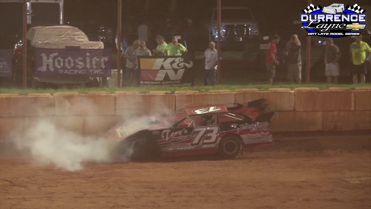 Durrence Layne Late Model Feature Blue Ridge Motorsports Park 7/28/18 ...