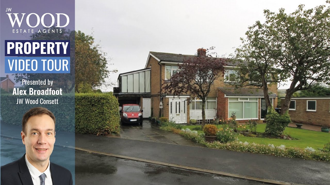 HOUSE FOR SALE. 1 Broadoak Drive, Lanchester, Durham, DH7 0PN. YouTube