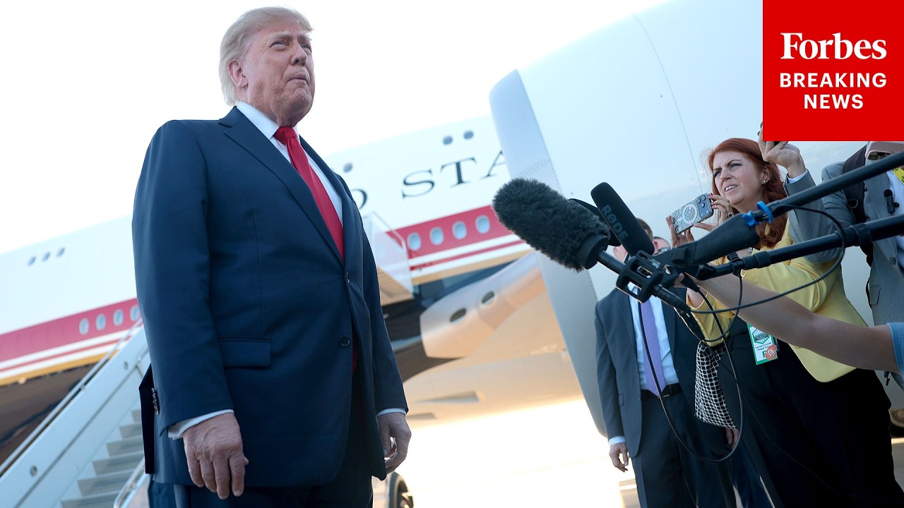 BREAKING NEWS: Trump Speaks To Reporters After Federal Reserve Hikes Interest Rates
