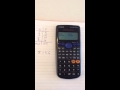 Using STAT mode on the calculator CASIO - YouTube