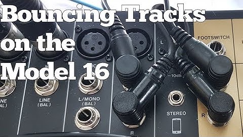 Bouncing Tracks on the Model 16