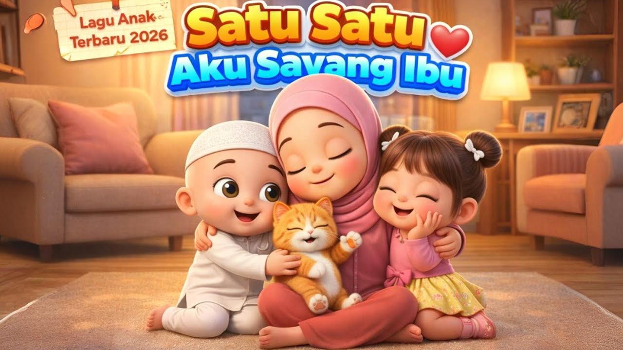 Satu Satu Aku Sayang Ibu🎵- Lagu Anak Populer | Lagu Anak TK PAUD Ceria ...