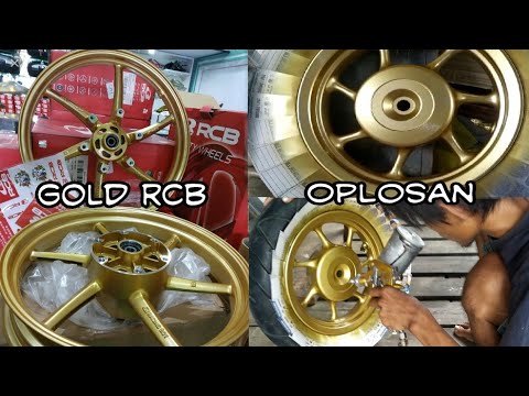 Oplos cet seperti warna  Gold  nya RCB  YouTube