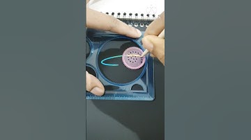 scratch book design making with ruler  | spirograph design #scratchbook #spirograph #shortvideo