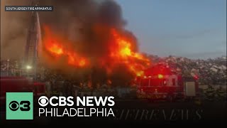 Air quality alert issued for part of Vineland, New Jersey, after 4-alarm fire breaks out