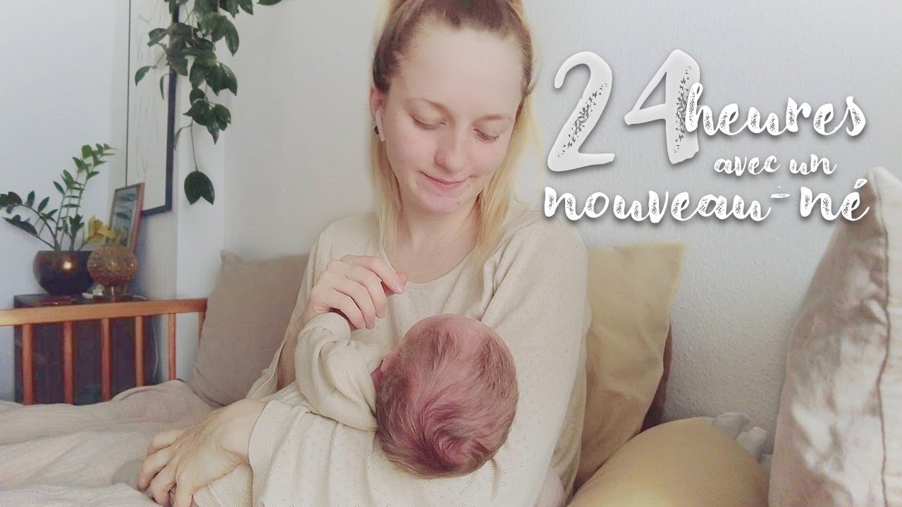 24H avec un NOUVEAU-NÉ | Une journée réaliste de post-partum