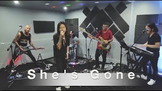 Video thumbnail of "She's Gone - Ice Bucket Band Cover (Steelheart)(Zoom Private Show for LRI Terapharma)"
