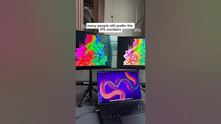 4K OLED vs 4K IPS portable monitor #comparison #tech thumbnail