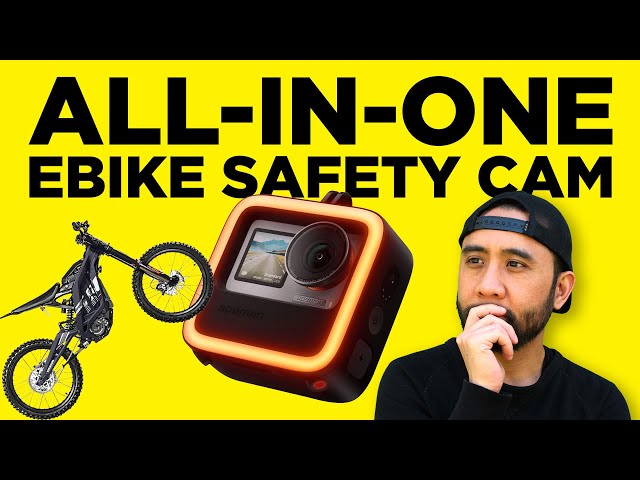 Apeman Seeker all-in-one cycling safety action camera - Bikerumor