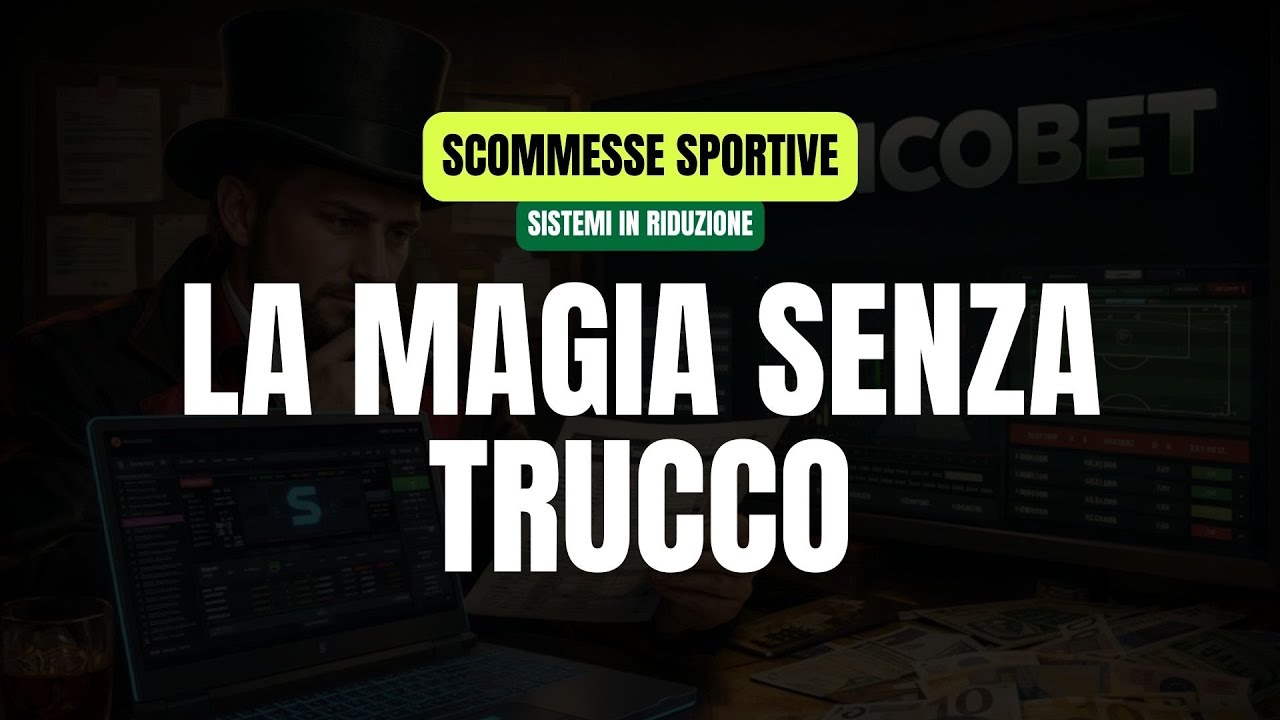 [Scommesse Sportive] La Magia senza Trucco!