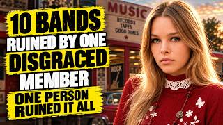 10 Bands of the 60s & 70s RUINED by One Disgraced Member