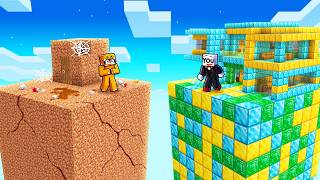 From POOR to RICH Chunk in Minecraft!