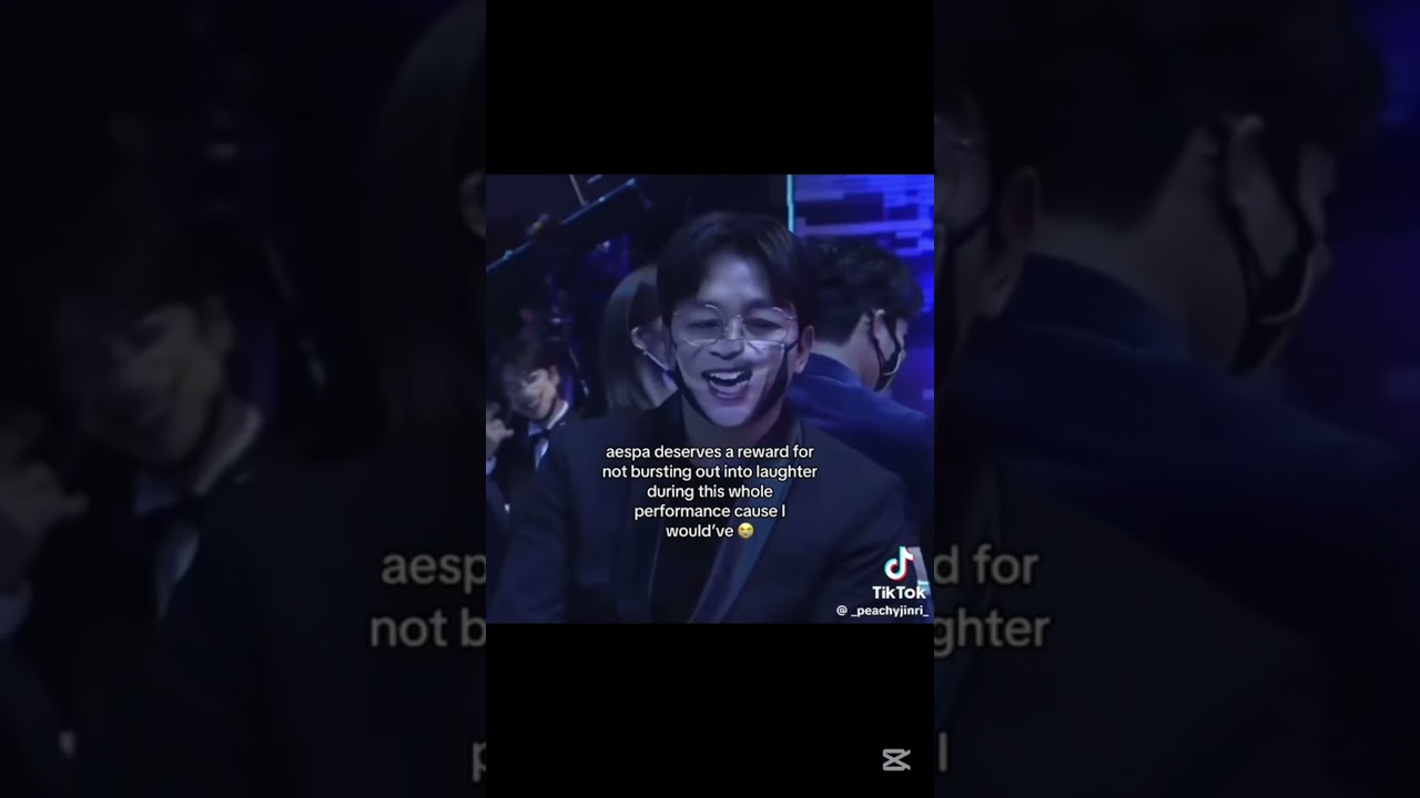 credits goes to Jossi on tt.they literally deserve an Osca😭#aespa#kpopkpop award show funny moments