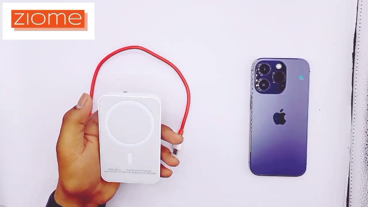 ZIOME Apple magsafe Power Bank | Power bank under 1000 | Product link in  Description 