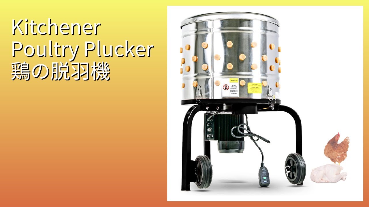 レビュー (2026): Kitchener Poultry Plucker 鶏の脱羽機。まとめ