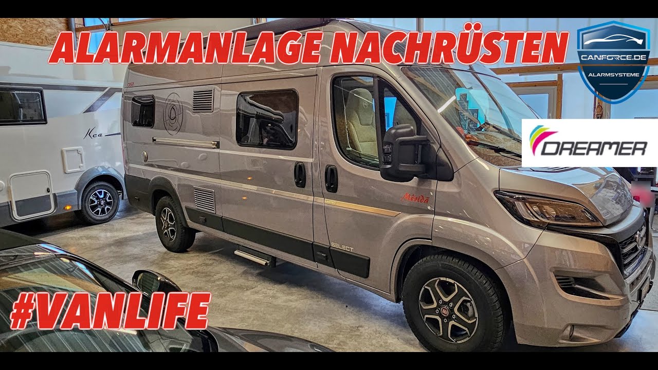 🚐#VANLIFE Alarmanlage Wohnmobil Fiat Ducato nachrüsten I DREAMER D62  Kastenwagen 2024 Pandora Camper 