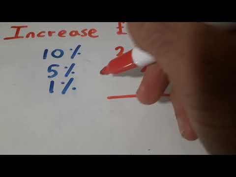Percentage increase easy method GCSE maths #percentage #percentagetricks #numeracy